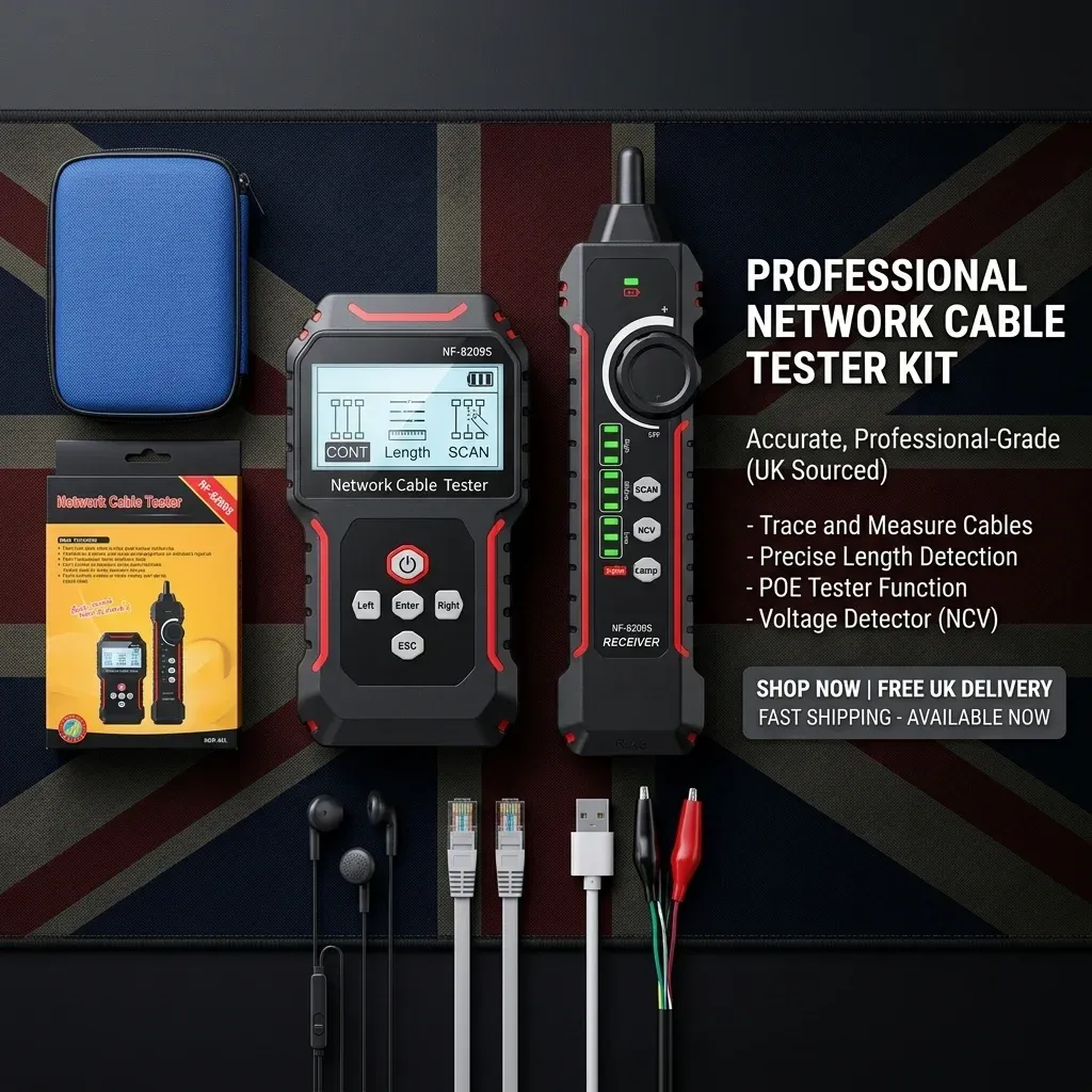 Best PoE Cable Tester for CCTV & IP Cameras in the UK